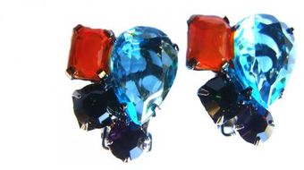 Jolita Jewellery La Coruna Clipon Earrings - Lyst