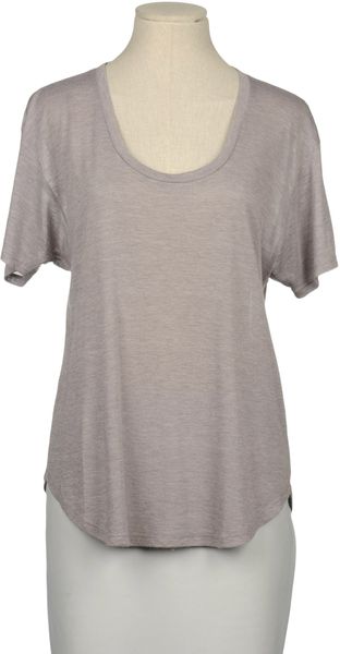 L'Agence Short Sleeve Tshirt - Lyst