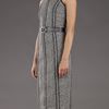 Michael Kors Sheath Tweed Dress in Black - Lyst