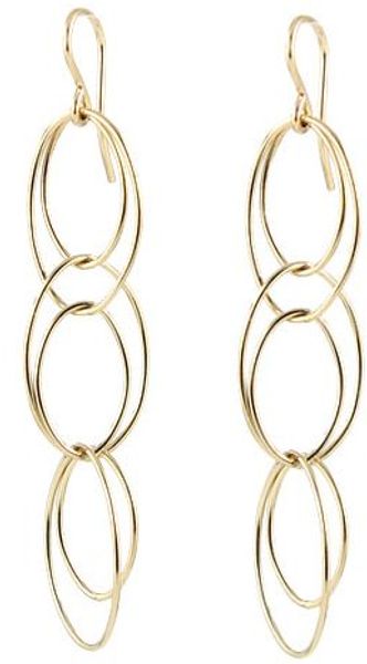 Peggy Li Loopy Earrings Gf - Lyst