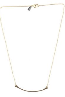 Peggy Li Single Bar Necklace Gf - Lyst