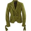 Derek Lam Fitted Doublebreasted Blazer in Green - Lyst