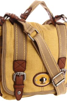Fossil Fossil Maddox Fabric Organizer Flap Cross Body - Lyst