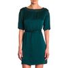 Lanvin Belted Dress in Green (teal) - Lyst