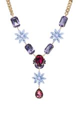 Asos Jewel Flower Necklace