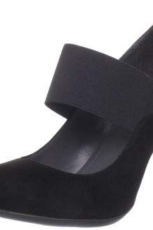 Calvin Klein Calvin Klein Womens Nessah Suedecalf Mary Jane Pump - Lyst