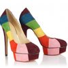 Charlotte Olympia Priscilla in Stripes in Multicolor - Lyst
