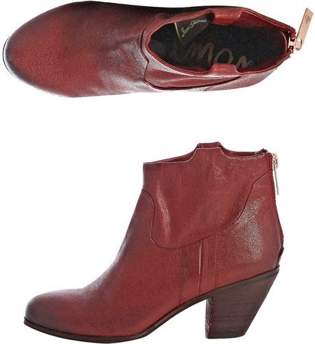 sam edelman red booties