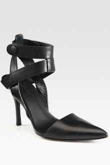 Alexander Wang Sonja Leather Strappy Pumps - Lyst