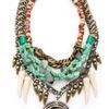 Dannijo Fielding Necklace in Blue (silver) - Lyst