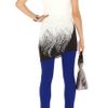 Karen Millen Customised Texture Print in Black (black & white) - Lyst