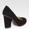 Kate Spade Suede and Patent Leather Trim Pumps in Black - Lyst
