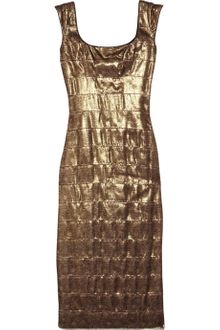 L'Wren Scott Lace Covered Silk Blend Dress - Lyst