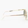 Nasty Gal Bandit Shades in Gold - Lyst