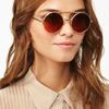 Nasty Gal Flip Side Shades Gold in Gold - Lyst