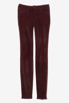 Rag & Bone Preorder Midrise Leather Pant - Lyst