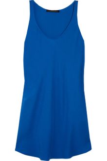Victoria Beckham Drapeback Crepe Tank - Lyst