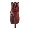 Alexander Mcqueen Brown Heel Boots in Brown (l) - Lyst