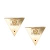 Asos Smooth Triangle Collar Tips in Gold - Lyst