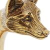 Burberry Shoes & Accessories Burnished Goldtone Fox Bracelet in Gold - Lyst