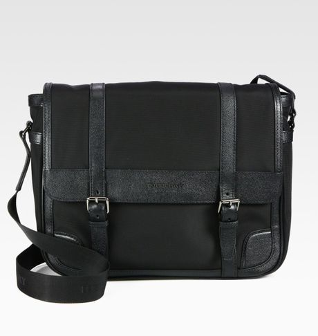 Burberry Renton Messenger Bag in Black for Men - Lyst