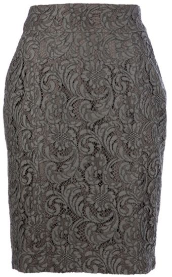 Burberry High Waisted Skirt - Lyst