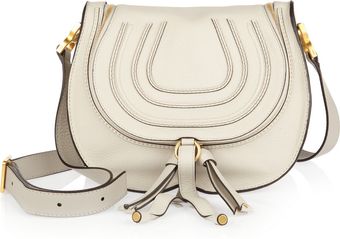 Chloé Marcie Leather Shoulder Bag - Lyst
