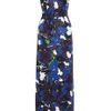 Erdem Aurelia Printed Silksatin Gown in Blue (multicolored) - Lyst
