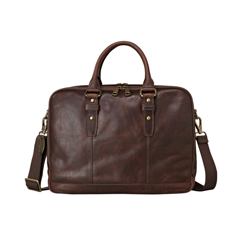 Fossil Dillon Simple Work Bag in Brown for Men Lyst