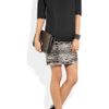 Giambattista Valli Felt and Printedtwill Dress in Gray (anthracite) - Lyst