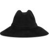 Gucci Felt Fedora in Black - Lyst