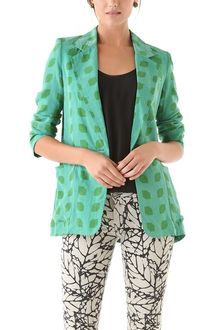 Kelly Wearstler Gem Cube Print Blazer - Lyst