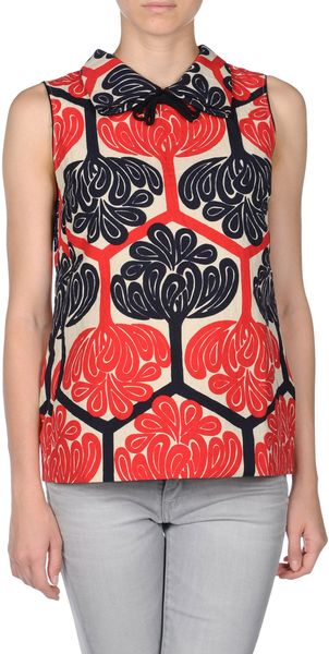 Marni Top in Red - Lyst