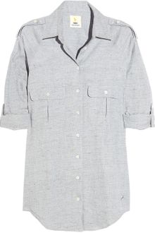 MiH Jeans Safaristyle Chambray Shirt - Lyst