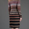 Missoni Vneck Dress in Orange - Lyst