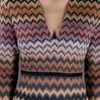 Missoni Vneck Dress in Orange - Lyst
