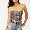 Nasty Gal Confetti Sequin Bustier in Multicolor - Lyst