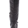 Rag & Bone Knee High Moto Boots in Black - Lyst