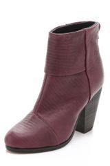 Rag & Bone Newbury Classic Lizard Booties