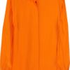 Stella Mccartney Dorsey Satintrimmed Silk Shirt in Yellow - Lyst