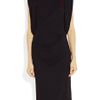 Todd Lynn Itzamna Draped Crepe Dress in Black (anthracite) - Lyst