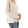 American Vintage Jacksonville V Neck Tee in Beige (sand) - Lyst