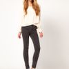 Asos Collection Asos Top with Cross Over Front in Beige (cream) - Lyst