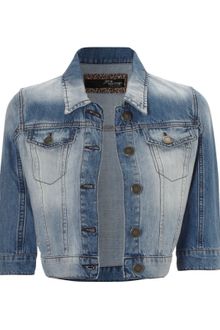 Jane Norman Denim Western Jacket - Lyst