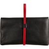 Jil Sander Foldover Clutch in Black (gold) - Lyst