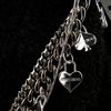 Jimmy Choo Heart Charm Bag in Black - Lyst