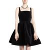 Lanvin Velvet Tank Dress in Black - Lyst