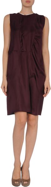 Marni Short Dress in Purple - Lyst