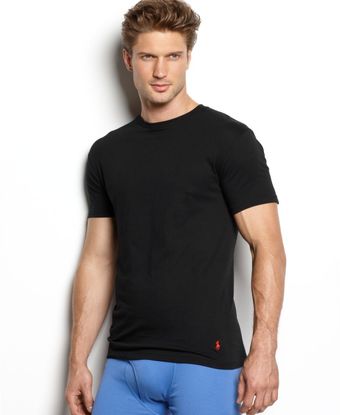 Ralph Lauren Big Tall Crew Neck 2 Pack - Lyst