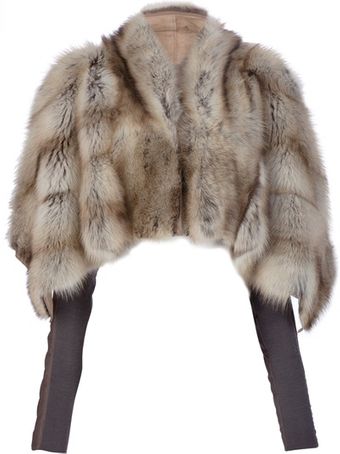 Rick Owens Pékan Fur Shrug - Lyst
